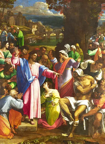 The Raising of Lazarus Sebastiano del Piombo
